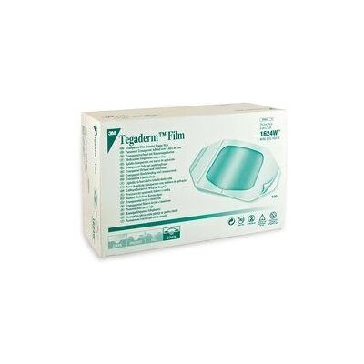 3M Modello 1624NP Medicazione Trasparente - 6x7cm, Confezione da 5 3M Modello 1624NP Medicazione Trasparente - 6x7cm, Confezione da 5