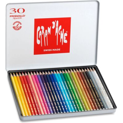 Caran d'Ache 999.330 Mehrfarbige Wasserlösliche Buntstifte - 30 Stück Caran d'Ache 999.330 Mehrfarbige Wasserlösliche Buntstifte - 30 Stück