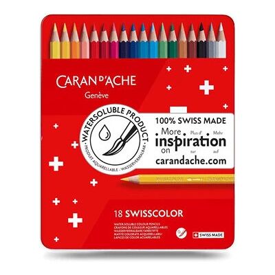 Caran d'Ache 1285.718 Crayons de couleur soluble - Crayons de couleur Caran d'Ache 1285.718 Crayons de couleur soluble - Crayons de couleur