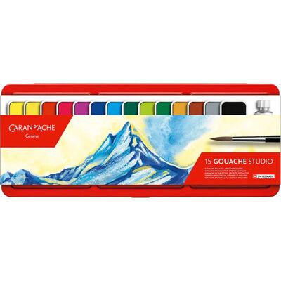 Caran d'Ache 1000.315 Farby wodne Paleta wielokolorowa Caran d'Ache 1000.315 Farby wodne Paleta wielokolorowa