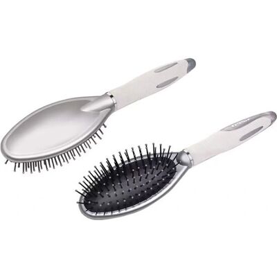 Trisa - 679763 - Gris - L - brosse pour cheveux - Publicité Trisa - 679763 - Gris - L - brosse pour cheveux - Publicité