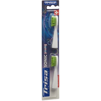 TRISA Soic Pro Clean Young - 1 pièce - Tête de brosse - Publicité TRISA Soic Pro Clean Young - 1 pièce - Tête de brosse - Publicité