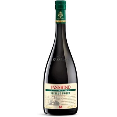 Fassbind Vieille Poire - Švýcarský Hruškový Destilát - 0,7L - Oceněno Fassbind Vieille Poire - Švýcarský Hruškový Destilát - 0,7L - Oceněno