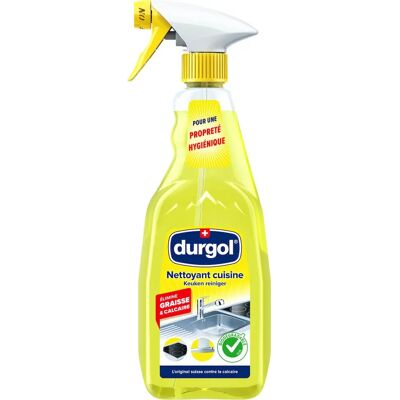 Durgol Marque Détartrant Cuisine - 500ml Liquide polyvalent - Publicité Durgol Marque Détartrant Cuisine - 500ml Liquide polyvalent - Publicité