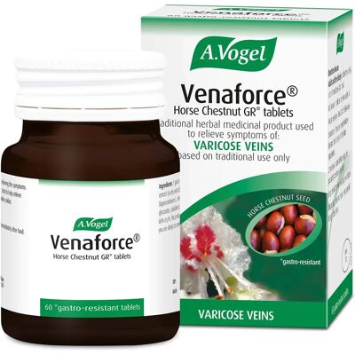 A.Vogel Venaforce Horse Chestnut - Varicose Veins - 60 Tablets A.Vogel Venaforce Horse Chestnut - Varicose Veins - 60 Tablets