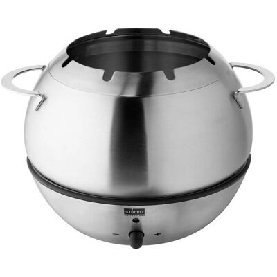 Stöckli Hot Bowl, Fondue Set, Silber - Fondue Set Stöckli Hot Bowl, Fondue Set, Silber - Fondue Set