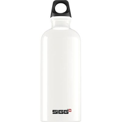 SIGG Traveller White 600 ml Leak-Proof Water Bottle SIGG Traveller White 600 ml Leak-Proof Water Bottle