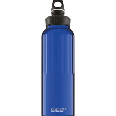 SIGG WMB Traveller 1500ml Aluminium Vannflaske - Mørk blå SIGG WMB Traveller 1500ml Aluminium Vannflaske - Mørk blå