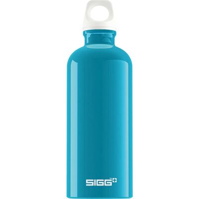 SIGG 0,6 L Bouteille Bleue - Cantimplora - Publicité SIGG 0,6 L Bouteille Bleue - Cantimplora - Publicité