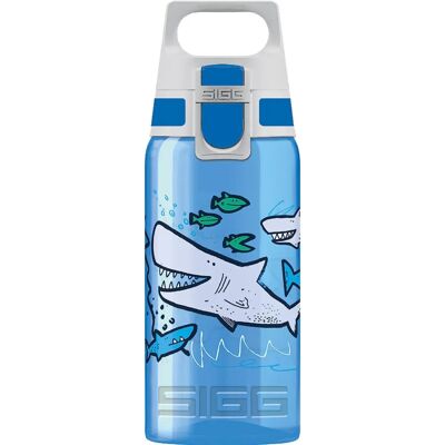 SIGG Viva One Sharkies Blue Leakproof Water Bottle - Kids SIGG Viva One Sharkies Blue Leakproof Water Bottle - Kids