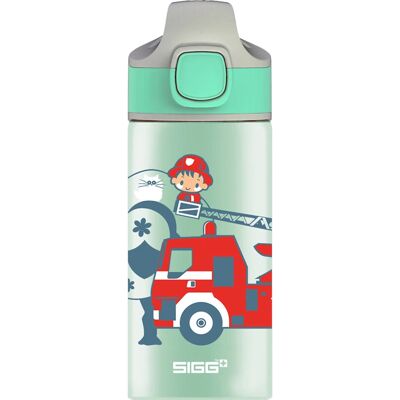 Bouteille d'eau SIGG Miracle Fireman - Pour enfants - Publicité Bouteille d'eau SIGG Miracle Fireman - Pour enfants - Publicité