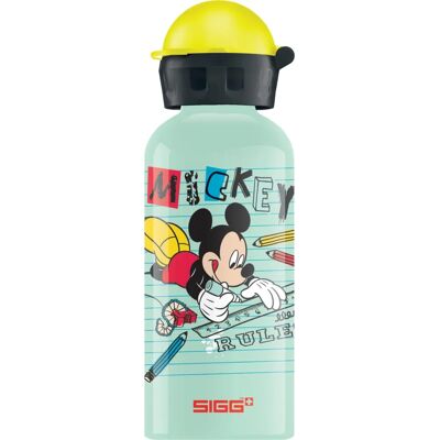 SIGG BOTTLES Mickey School Borraccia Aluminium pour Enfants 0.4 L - Bouteille pour enfants - Publicité SIGG BOTTLES Mickey School Borraccia Aluminium pour Enfants 0.4 L - Bouteille pour enfants - Publicité