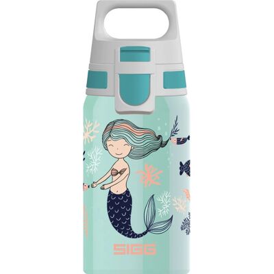 SIGG Shield One Atlantis - Kinder waterfles - 0,5L - Roestvast staal SIGG Shield One Atlantis - Kinder waterfles - 0,5L - Roestvast staal
