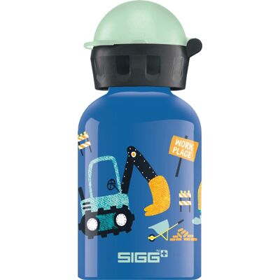 SIGG Build It Daily Usage 300ml Aluminium Blue - Water Bottle SIGG Build It Daily Usage 300ml Aluminium Blue - Water Bottle