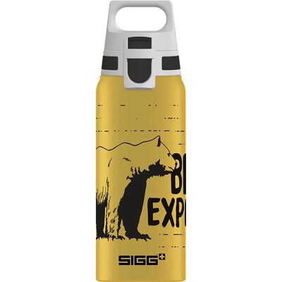 SIGG WMB ONE Brave Bear Botella de aluminio 600ml - Botella de agua SIGG WMB ONE Brave Bear Botella de aluminio 600ml - Botella de agua