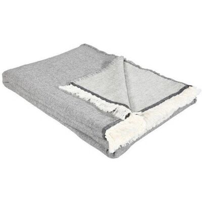 Eskitex AG Lily - 140x200 cm - Grau-Silber Plaiddecke Eskitex AG Lily - 140x200 cm - Grau-Silber Plaiddecke
