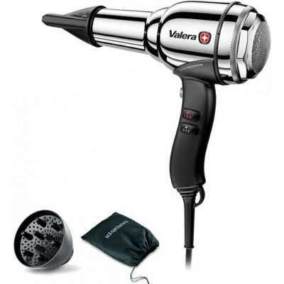 Valera Swiss Steel-Master Digital Chrome Hair Dryer - Professional Styling Tool Valera Swiss Steel-Master Digital Chrome Hair Dryer - Professional Styling Tool
