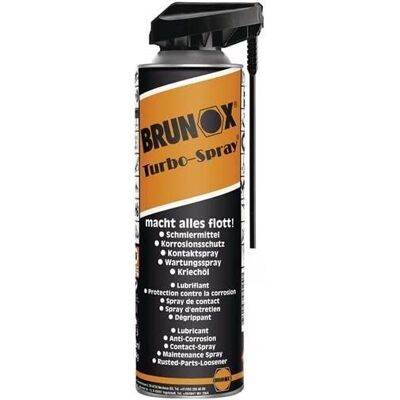 Brunox Turbo-Spray 500ml - Protezione Multifunzionale Brunox Turbo-Spray 500ml - Protezione Multifunzionale