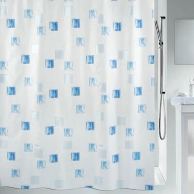Spirella Milano Duschvorhang - Polyester, Schwarz, Grau, Weiß Spirella Milano Duschvorhang - Polyester, Schwarz, Grau, Weiß