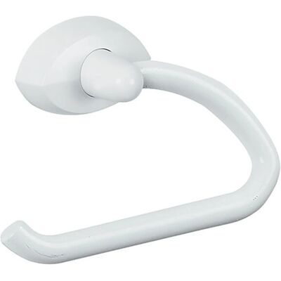 Spirella 7610583105851 Wall-mounted White Toilet Roll Holder - Toilet Roll Holder Spirella 7610583105851 Wall-mounted White Toilet Roll Holder - Toilet Roll Holder
