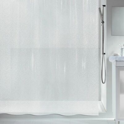 Spirella Galet White Waterproof Shower Curtain - Shower Curtain Spirella Galet White Waterproof Shower Curtain - Shower Curtain