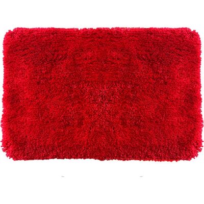 Tappeto bagno microfibra Spirella 60x90cm - Highland - Rosso Tappeto bagno microfibra Spirella 60x90cm - Highland - Rosso