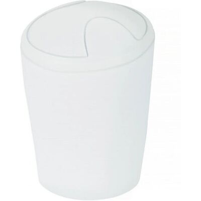 Spirella Move White 5L Trash Can - Waste Bin Spirella Move White 5L Trash Can - Waste Bin