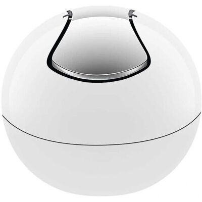 Spirella 7610583149640 Trash Can - 1L White Spirella 7610583149640 Trash Can - 1L White