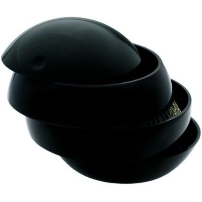 Organizer di Trucco Nero Spirella - Spazio Bagno Moderno Organizer di Trucco Nero Spirella - Spazio Bagno Moderno