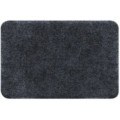 Tapis de bain noir Spirella - 55x65cm Acrylique Tapis de bain noir Spirella - 55x65cm Acrylique