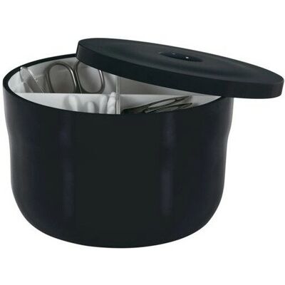 Spirella - 7610583172099 - Nero - Contenitore di stoccaggio Spirella - 7610583172099 - Nero - Contenitore di stoccaggio