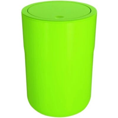 Spirella 7610583172327 Trash Can - 5L Round Polystyrene Green Spirella 7610583172327 Trash Can - 5L Round Polystyrene Green