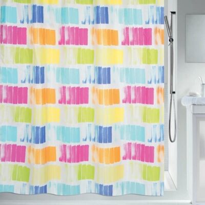 Spirella 7610583179456 Tenda doccia Poliestere Multicolore Spirella 7610583179456 Tenda doccia Poliestere Multicolore