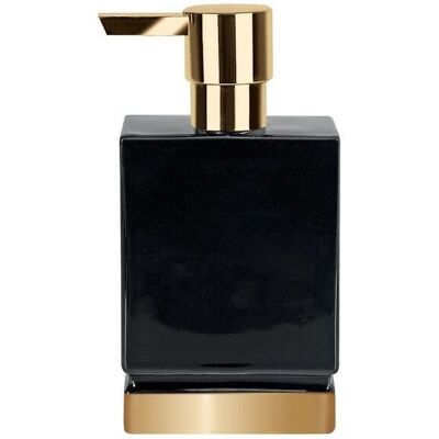Spirella 7610583179814 Zeepdispenser - Zwart, Goud Spirella 7610583179814 Zeepdispenser - Zwart, Goud