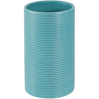 Bicchiere da bagno in ceramica rigata Tube Spirella Bicchiere da bagno in ceramica rigata Tube Spirella