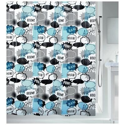 Cortina de banho Spirella 7610583186881 - Resistente e impermeável Cortina de banho Spirella 7610583186881 - Resistente e impermeável