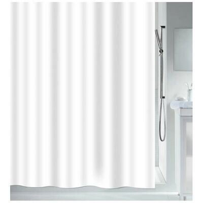 Spirella 7610583191526 Rideau de douche en polyester blanc - Rideau de douche - Publicité Spirella 7610583191526 Rideau de douche en polyester blanc - Rideau de douche - Publicité
