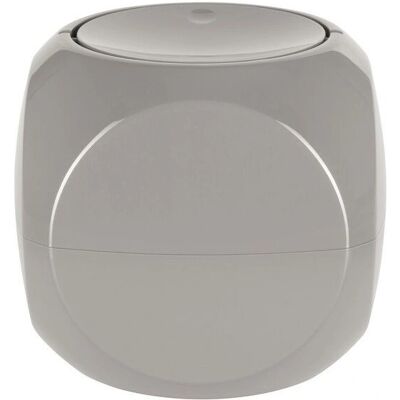 Spirella 7610583191663 Trash Can - 1L Square Polypropylene Taupe Spirella 7610583191663 Trash Can - 1L Square Polypropylene Taupe