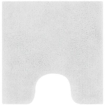Spirella Toilettmatte - 55x55cm, Baumwolle, Weiß - Toilettenmatte Spirella Toilettmatte - 55x55cm, Baumwolle, Weiß - Toilettenmatte