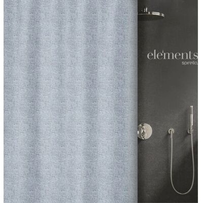 Spirella - Elements - Azul - 120x200cm - Shower Curtain Spirella - Elements - Azul - 120x200cm - Shower Curtain