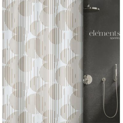 Spirella - 7610583197207 - Beige - Cortina de ducha Spirella - 7610583197207 - Beige - Cortina de ducha