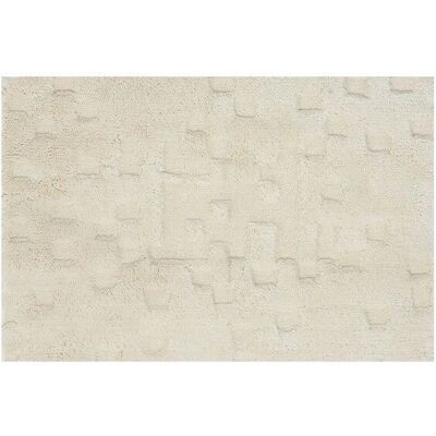 Alfombra de baño de algodón beige Spirella 60x90 cm - Antideslizante Alfombra de baño de algodón beige Spirella 60x90 cm - Antideslizante