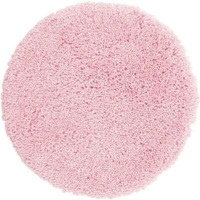 Alfombra de baño redonda de microfibra Spirella Highland - 60cm Rosa Alfombra de baño redonda de microfibra Spirella Highland - 60cm Rosa