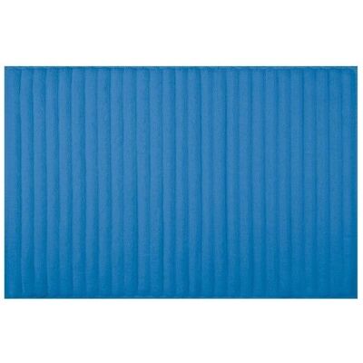 Tappetino da bagno in cotone blu Spirella 50x75cm Tappetino da bagno in cotone blu Spirella 50x75cm