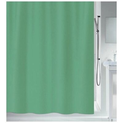 Cortina de ducha de poliéster verde Spirella 120x200 cm - Ducha Cortina de ducha de poliéster verde Spirella 120x200 cm - Ducha