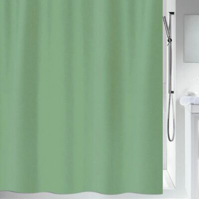 Rideau de Douche Réglable Spirella - Polyester Vert - Rideau de Douche - Publicité Rideau de Douche Réglable Spirella - Polyester Vert - Rideau de Douche - Publicité
