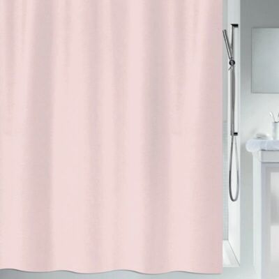 Spirella 7610583201386 Pink Polyester Shower Curtain Spirella 7610583201386 Pink Polyester Shower Curtain