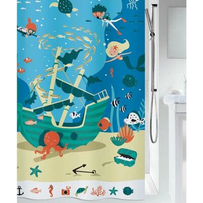 Spirella Piraten Polyester Duschvorhang - 180x200cm Spirella Piraten Polyester Duschvorhang - 180x200cm