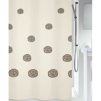 Spirella Modèle Beige en Coton Rideau de Douche - Rideau de Douche - Publicité Spirella Modèle Beige en Coton Rideau de Douche - Rideau de Douche - Publicité