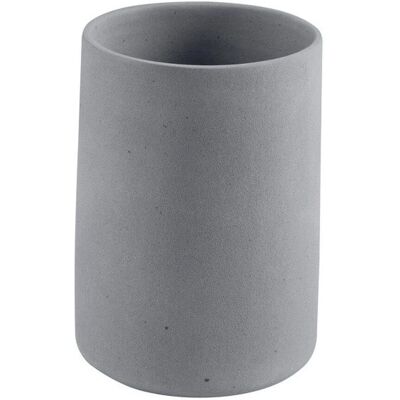 SPIRELLA - Becher für Zahnbürste Grau Zement - 1020318 SPIRELLA - Becher für Zahnbürste Grau Zement - 1020318